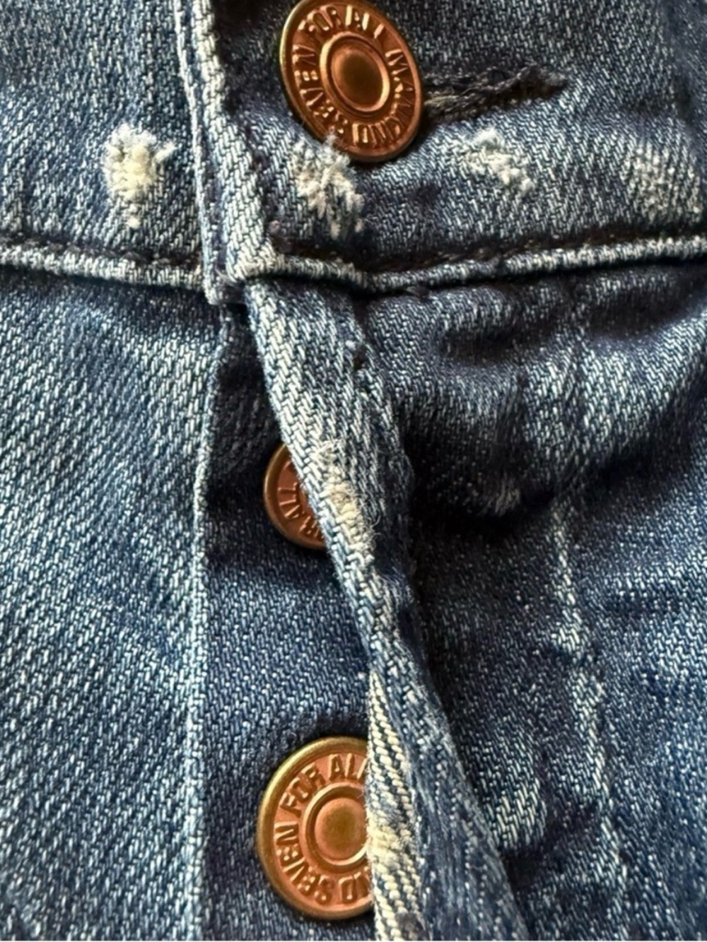 7 FOR ALL MANKIND Josefina Skinny Boyfriend Distressed Jeans Size 28 - Picture 4 of 13